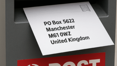 PO Box 5622 Manchester