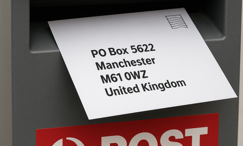 PO Box 5622 Manchester